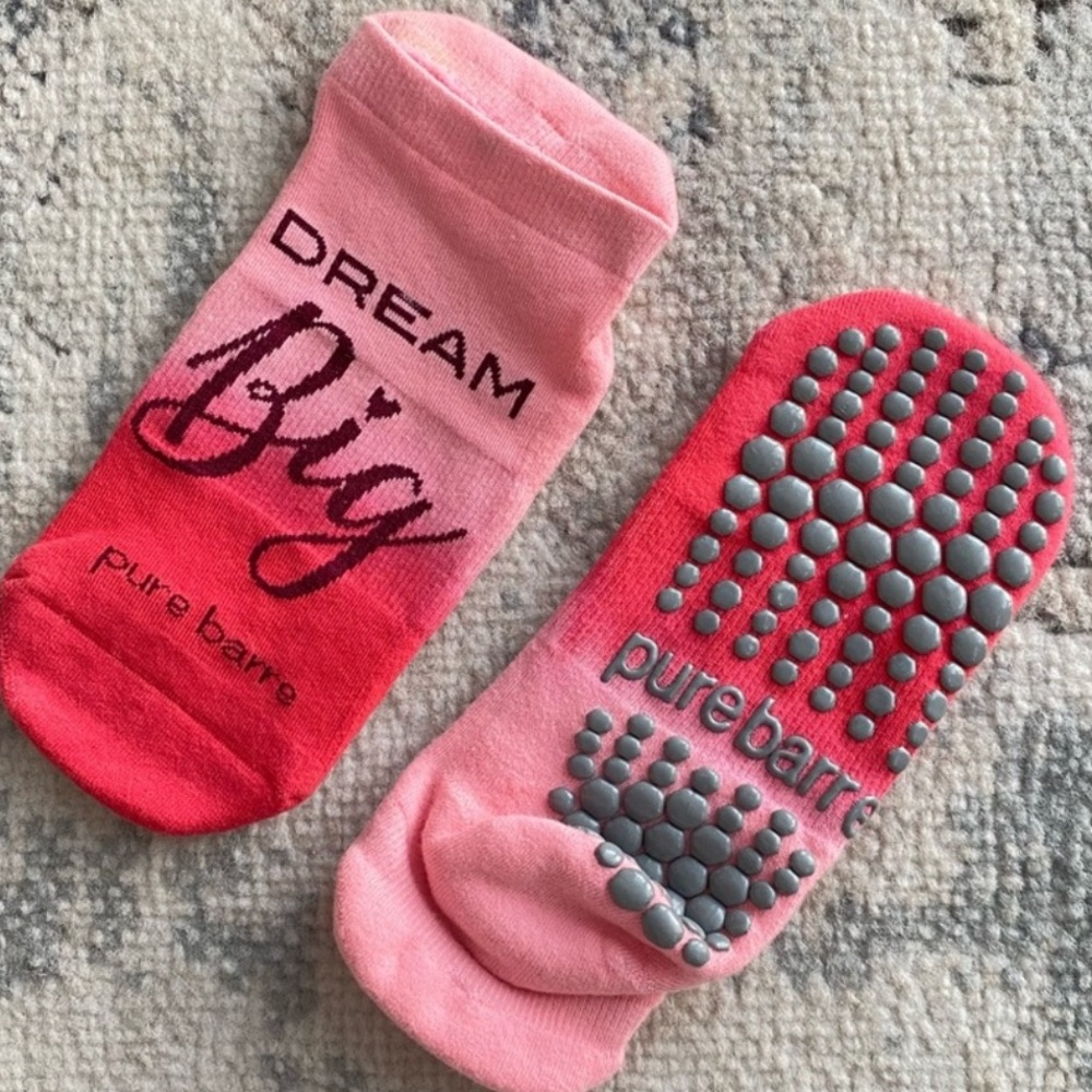 Pure Barre sticky socks - Pack of 4